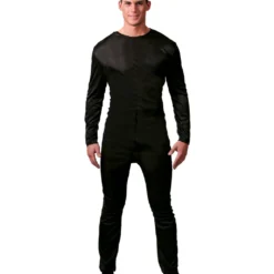 Schwarzer Herrenbody