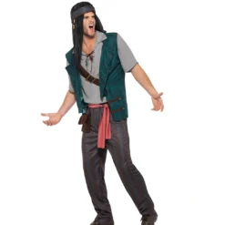 Seeräuber Kostüm Für Herren XL -Grusel Kostuem Welt seeraeuber herrenkostuem xl pirate handeck costume xl halloween costueme plus size halloween costume 50264 2