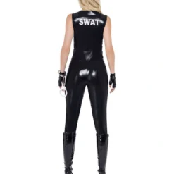Sexy Swat Girl Kostüm -Grusel Kostuem Welt sexy swat girl kostuem sexy kostueme fetisch outfit 03 22053