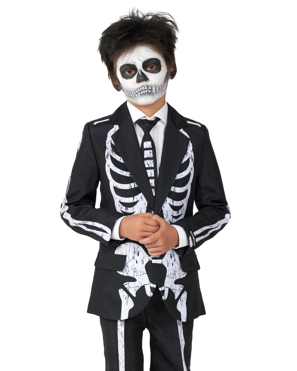 Skeleton Grunge Anzug Für Kinder - Suitmeister 6 Skeleton Grunge Anzug Für Kinder - Suitmeister – Bild 6