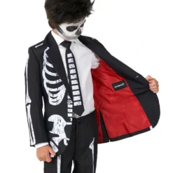 Skeleton Grunge Anzug Für Kinder - Suitmeister 9 Skeleton Grunge Anzug Für Kinder - Suitmeister -Grusel Kostuem Welt skeleton grunge black anzug kostuem anzug fuer kinder opposuits anzug suitmeister kinder anzug skelett kostuem anzug 54386 3