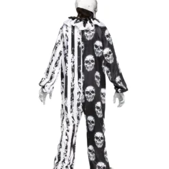 Grusel Kostuem Welt 3 Grusel Kostuem Welt -Grusel Kostuem Welt skelett horror clown kinder kostuem mit maske skele klown child costume with mask killerclown halloween anzug 54231 2