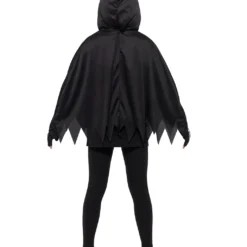 Skelett Kinder Poncho Mit Handschuhe 7 Skelett Kinder Poncho Mit Handschuhe -Grusel Kostuem Welt skelett kinder poncho mit handschuhe skelett ueberwurf als halloween verkleidung skeleton kit 35848 4