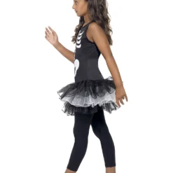 Skelett Ballerina Kinderkostüm -Grusel Kostuem Welt skelett ballerina kinderkostuem kinderkostuem ballettaenzerin skelettoptik 24127 8
