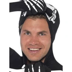 Skelett Skinsuit Glow In The Dark -Grusel Kostuem Welt skelett skinsuit glow in the dark nachtleuchtender skelett skin suit 21027 4 1