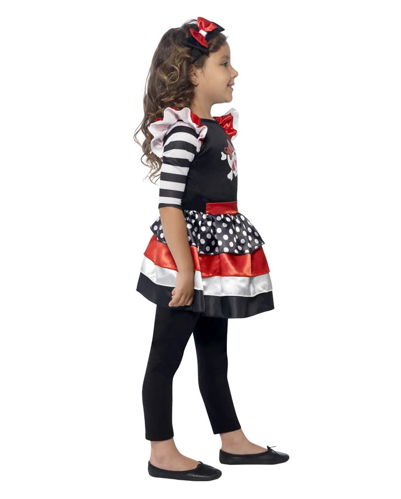 Skully Girl Kinderkostüm 4 Skully Girl Kinderkostüm – Bild 4