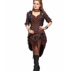Steampunk Kleid Mit Bolero