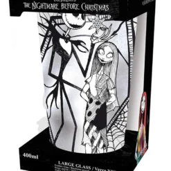 Nightmare Before Christmas - Jack & Sally Glas -Grusel Kostuem Welt the nightmare before christmas jack and sally glas jack skellingtom glass merchandise und geschenkartikel 50434 4