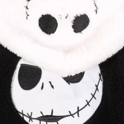 Nightmare Before Christmas - Jack Skellington Bademantel -Grusel Kostuem Welt the nightmare before christmas jack skelington bademantel flauschiger morgenmantel jack skellington fanartikel 54431 2