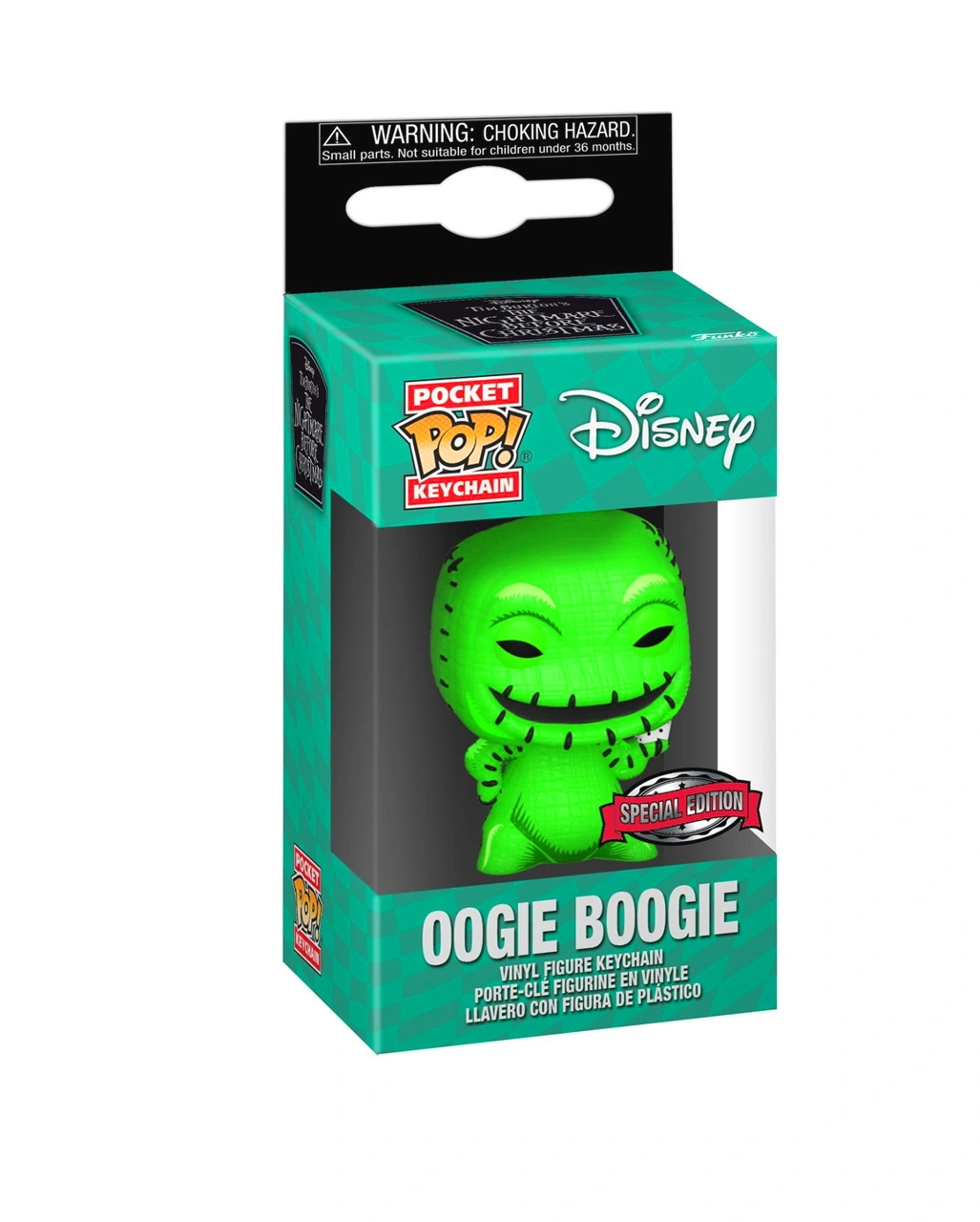 TNBC- Oogie Boogie Funko POP! Blacklight Keychain 2 TNBC- Oogie Boogie Funko POP! Blacklight Keychain – Bild 2