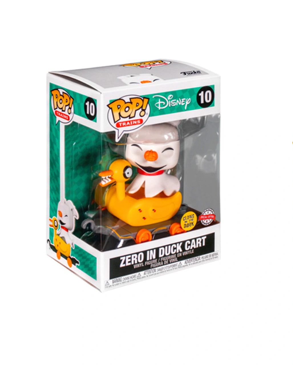 NBC - Zero In Duck Cart Glow Funko POP! Figur 2 NBC - Zero In Duck Cart Glow Funko POP! Figur – Bild 2