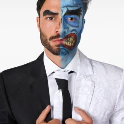 Two Face Anzug - Suitmeister -Grusel Kostuem Welt two face suitmeister anzug von opposuites two face kostuem anzug two face verkleidungsanzug oppsuites anzug 54377