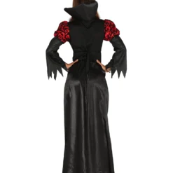 Vampiressa Damenkostüm -Grusel Kostuem Welt vampiressa damenkostuem vampirbraut frauen verkleidung blutsauger halloween kostuemkleid 28718 03