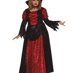 Vampiressa Damenkostüm -Grusel Kostuem Welt vampiressa damenkostuem vampirbraut frauen verkleidung blutsauger halloween kostuemkleid 28718 04