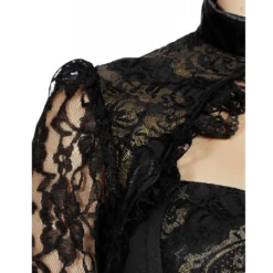 Victorian Lady Kostüm -Grusel Kostuem Welt viktorianisches lady kostuem victorian lady costume steampunk kostuem 38675 07