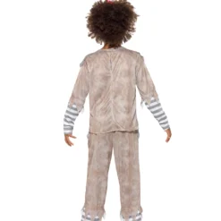 Vintage Horror-Clown Jungen Kostüm -Grusel Kostuem Welt vintage horror clown jungen kostuem killerclown verkleidung kinder halloween evil clown boy costume 35846 4