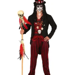Voodoo Hexenmeister Herren Kostüm