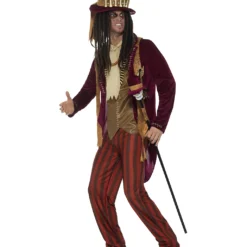 Grusel Kostuem Welt 12 Grusel Kostuem Welt -Grusel Kostuem Welt voodoo witch doctor kostuem deluxe afrikanischer voodoo priester verkleidung fuer halloween 28477 2