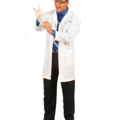Weißer Arzt Kittel Unisex -Grusel Kostuem Welt weisser arztkittel unisex als kostuemzubehoer doctors gown costume accessoire karnevals kostuem sexy arzt kostuem 50886 004