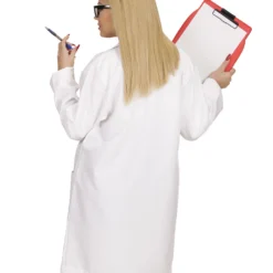 Weißer Arzt Kittel Unisex -Grusel Kostuem Welt weisser arztkittel unisex als kostuemzubehoer doctors gown costume accessoire karnevals kostuem sexy arzt kostuem 50886 005