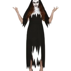 Zerfetztes Ordensschwester Kostüm Für Damen