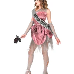 Zombie Ballkönigin Kostüm -Grusel Kostuem Welt zombie ballkoenigin kostuem zombie prom queen halloween costume halloween kostueme 51882 3