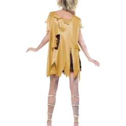 Zombie Gladiator Damen Kostüm -Grusel Kostuem Welt zombie gladiator damen kostuem roemische zombie verkleidung halloween zombie walk costume 21045 4