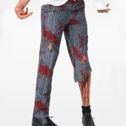 Zombie Grey Anzug - Suitmeister -Grusel Kostuem Welt zombie grey suitmeister anzug von opposuites zombie kostuem anzug zombie verkleidungsanzug oppsuites anzug 54370