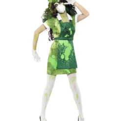 Zombie Laborschwester Kostüm