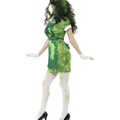 Zombie Laborschwester Kostüm 5 Zombie Laborschwester Kostüm -Grusel Kostuem Welt zombie laborschwester kostuem toxische krankenschwester verkleidung fuer halloween 23845 3